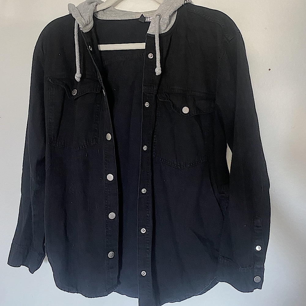 Black H&M Utility Jacket